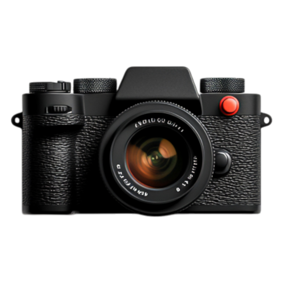 High-Quality Mirrorless Camera with Modern Design and Features png