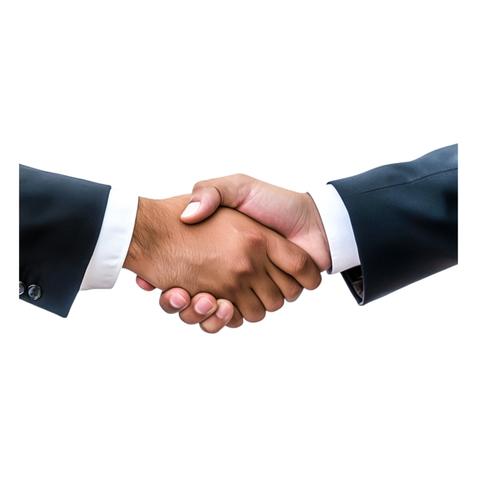 Business Partnership Agreement Concept with Handshake Gesture png