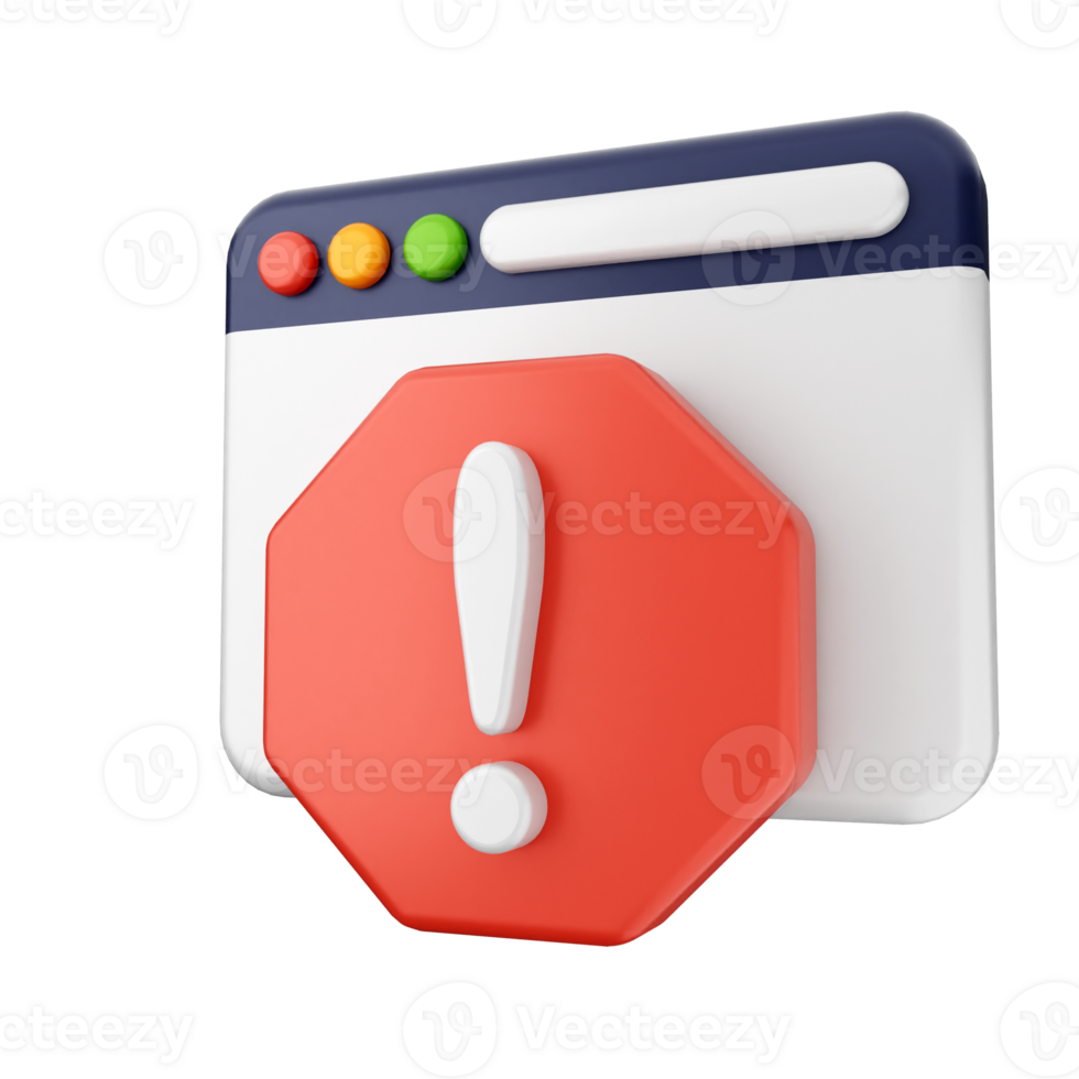 A red and white stop sign on a computer screen png