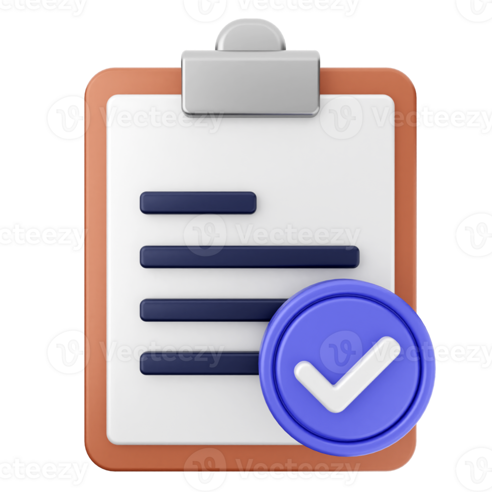 Clipboard icon with check mark png