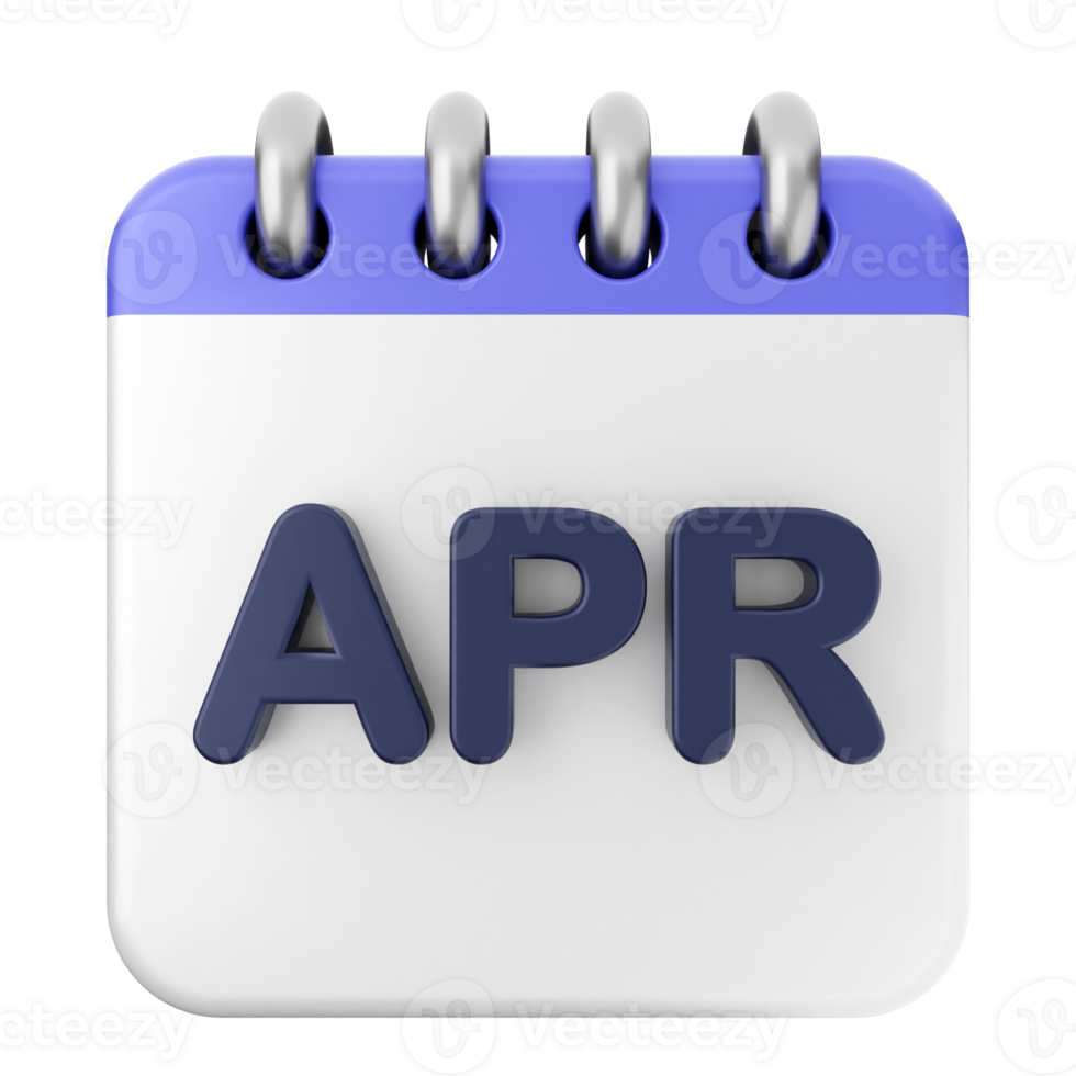 April calendar icon png