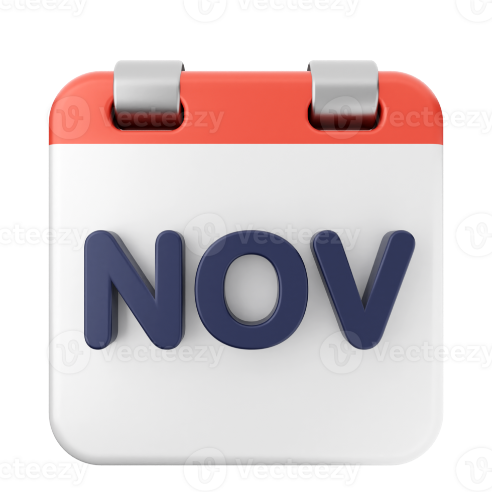 Calendar november 2018 png