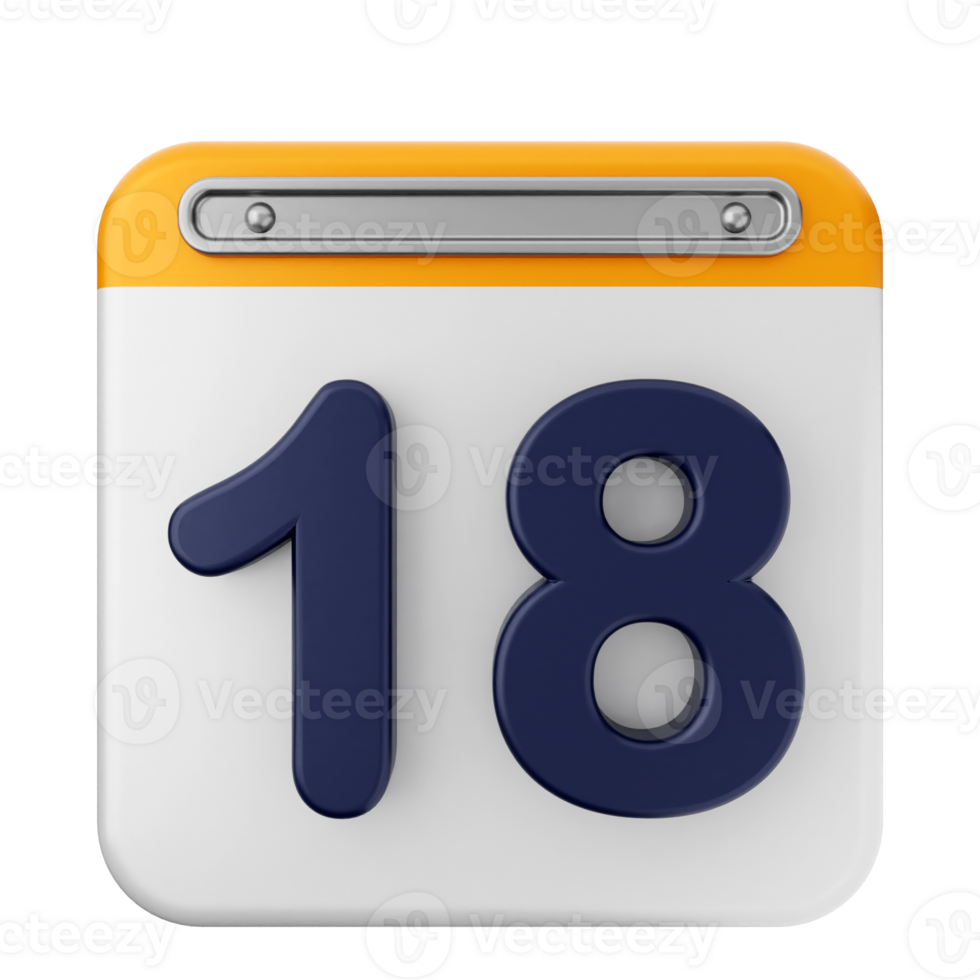 An icon for the 18th of january png