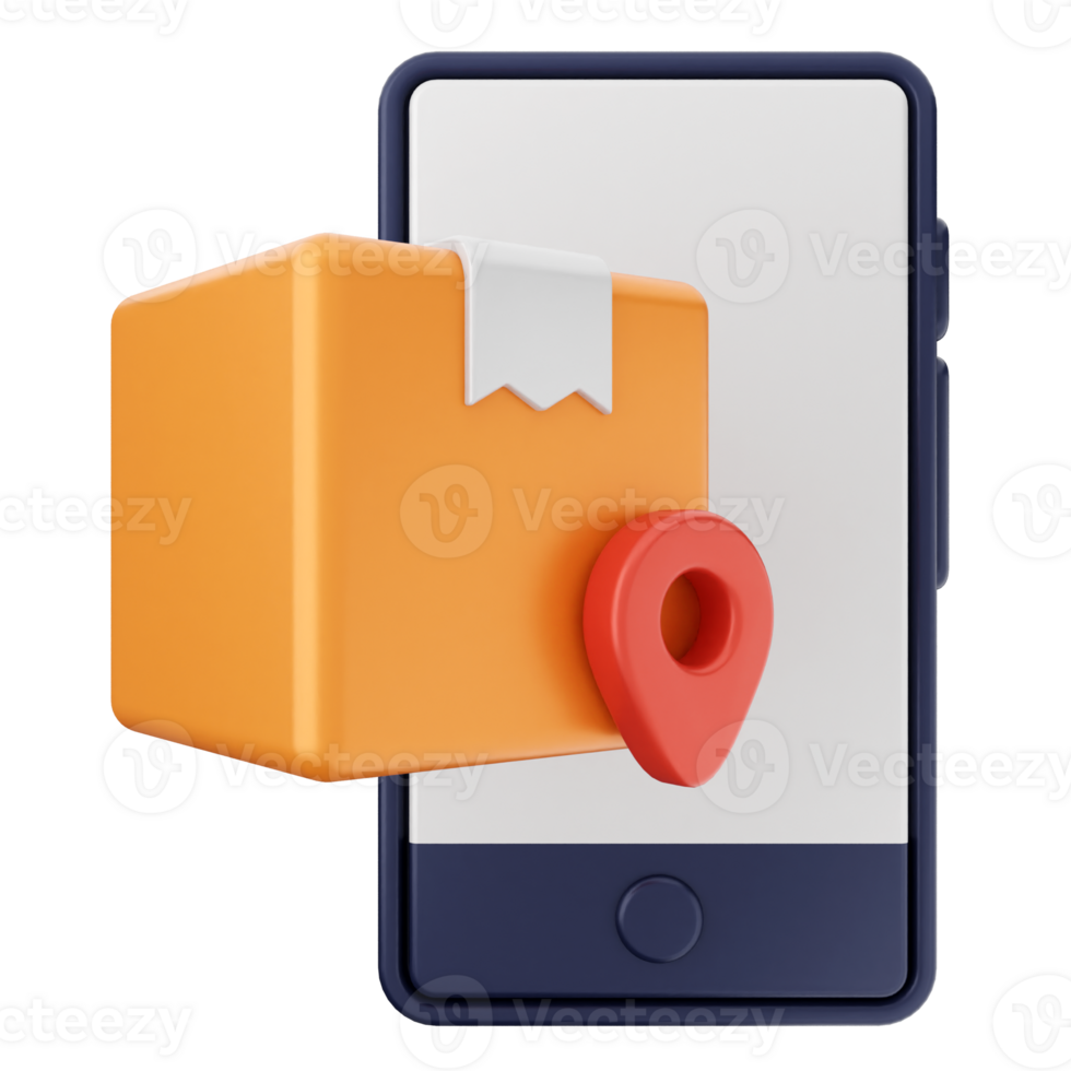 Mobile app for shipping and delivery png