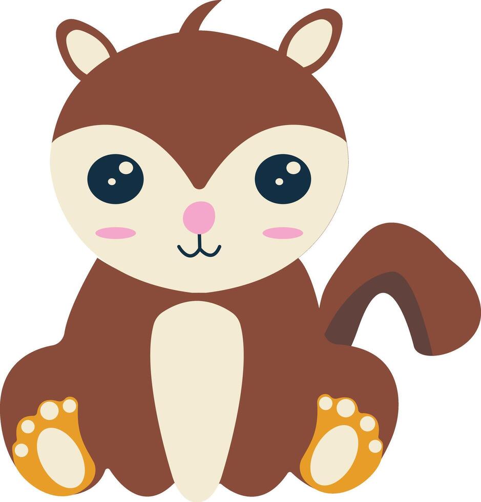 Adorable Wildlife Illustration vector