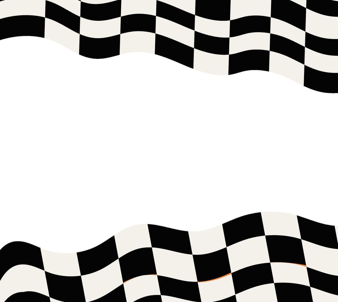 Race Waving Flag Racing Flag vector