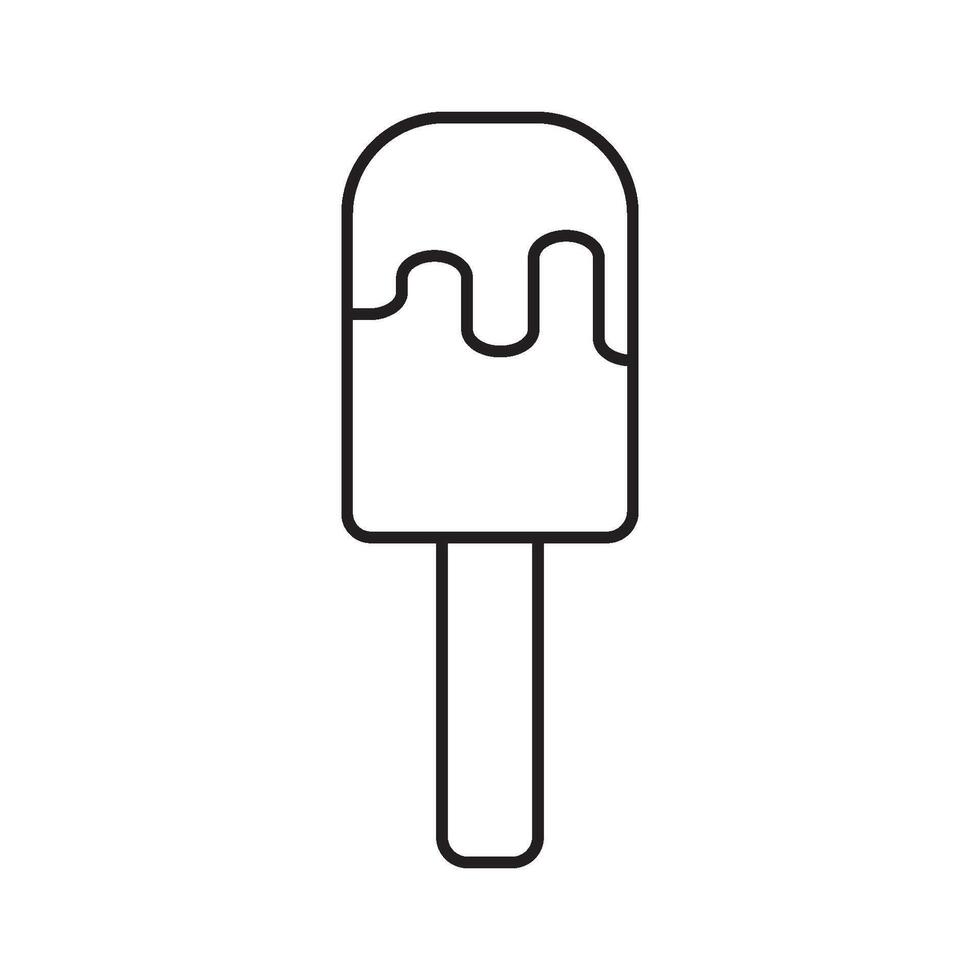 ice cream icon design vector