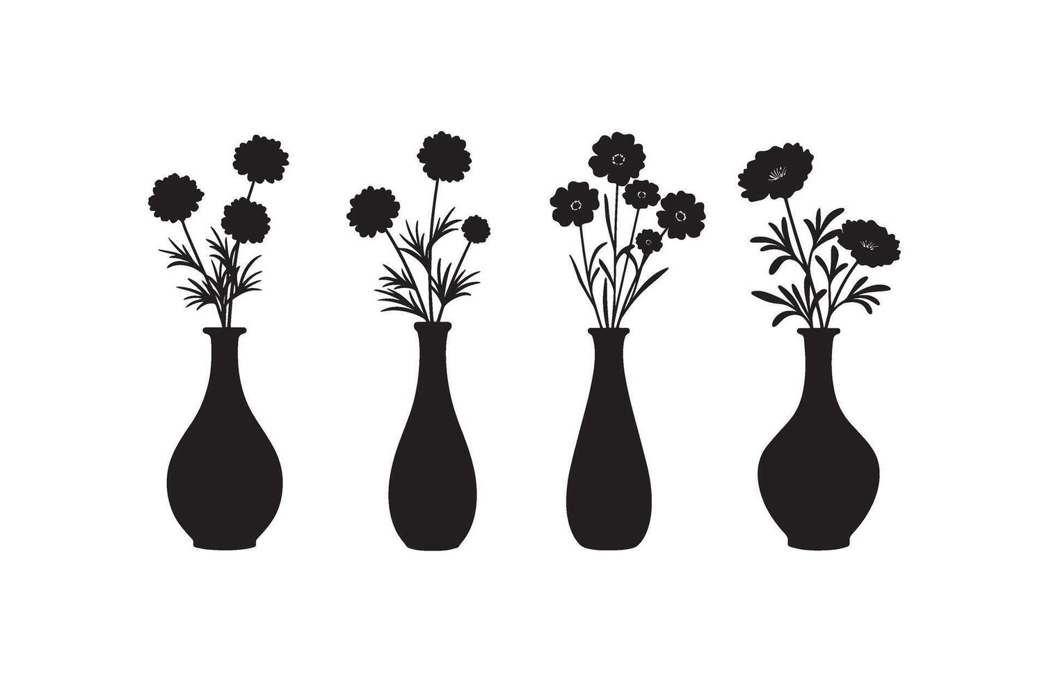 Ornamental floral accents for home decoration vector