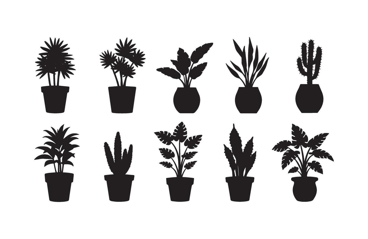 Classic aesthetic with timeless flower vases vector