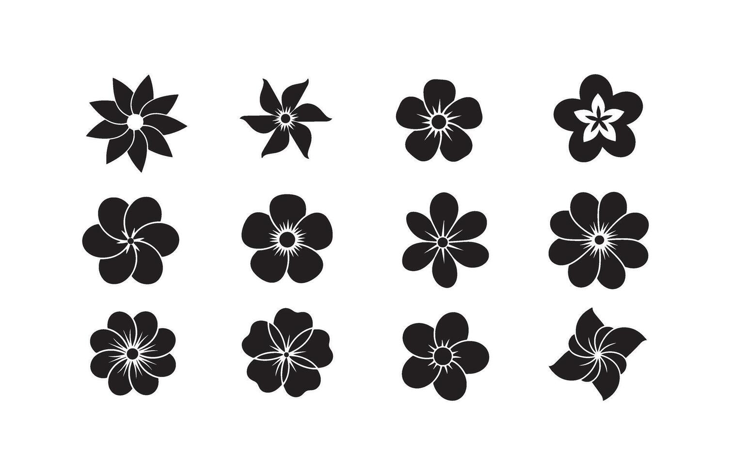 Versatile Bloom Illustrations for Creatives vector
