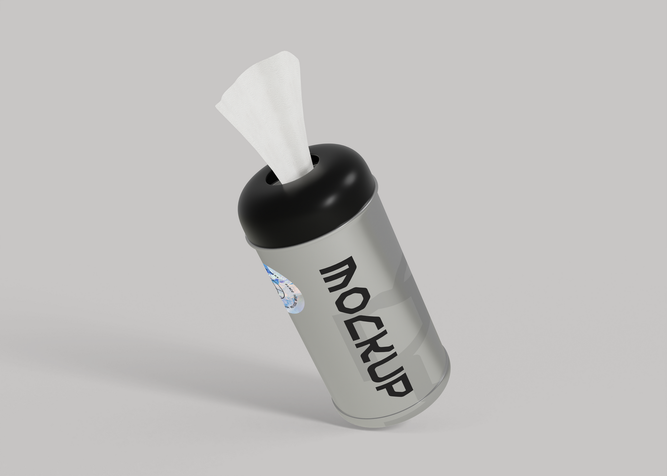 Tissue Tube Mockup for Luxury Branding and Packaging psd