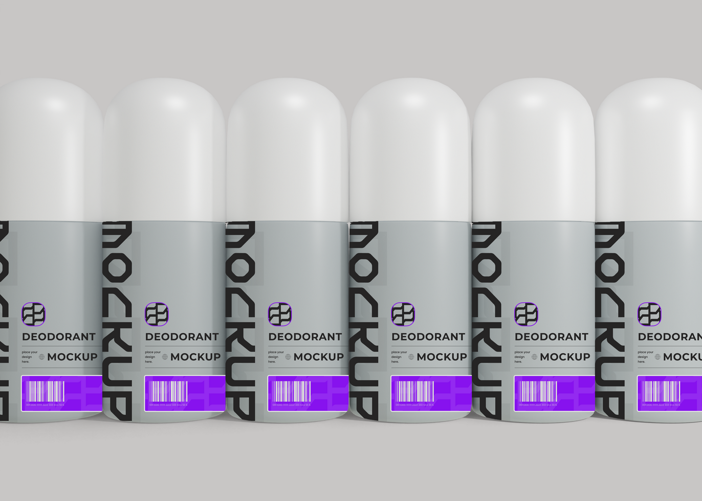 Deodorant Bottle Mockup for Branding and Packaging Design psd
