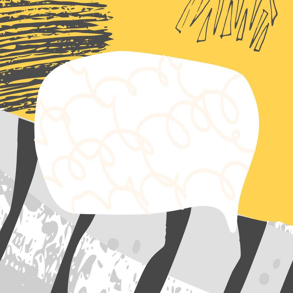 collage blanks for social media. design. vector