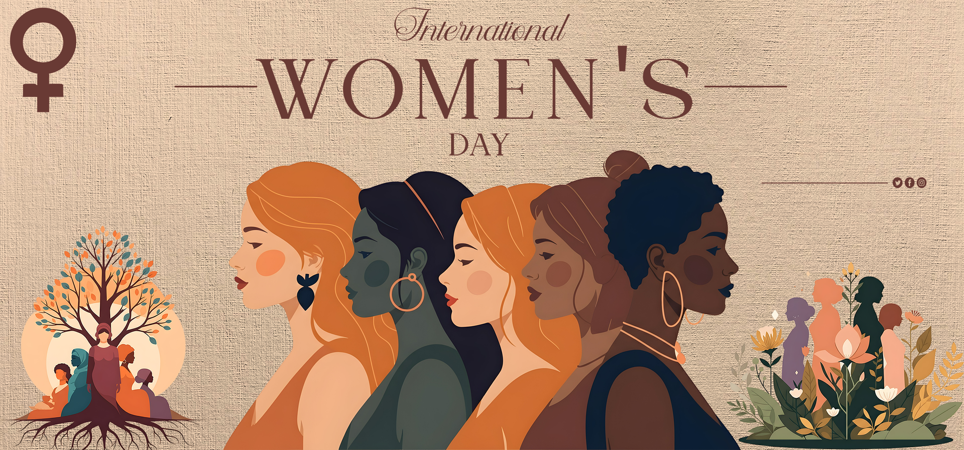 women day banner for social media Women s day banner for advertisement women day greeting status psd