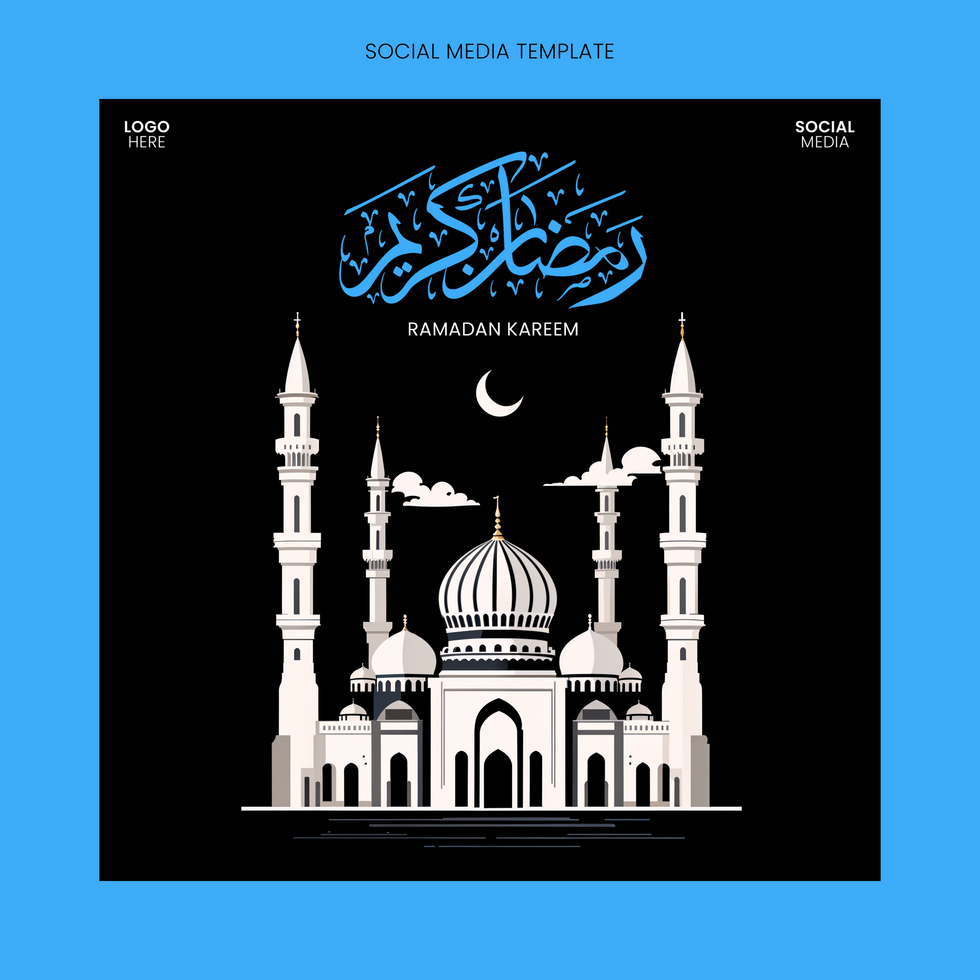 Creative Editable Template for Ramzan Kareem Social Media Banner psd