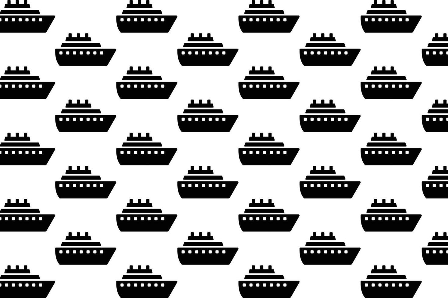 Ship pattern on white background . Ship background . illustration vector