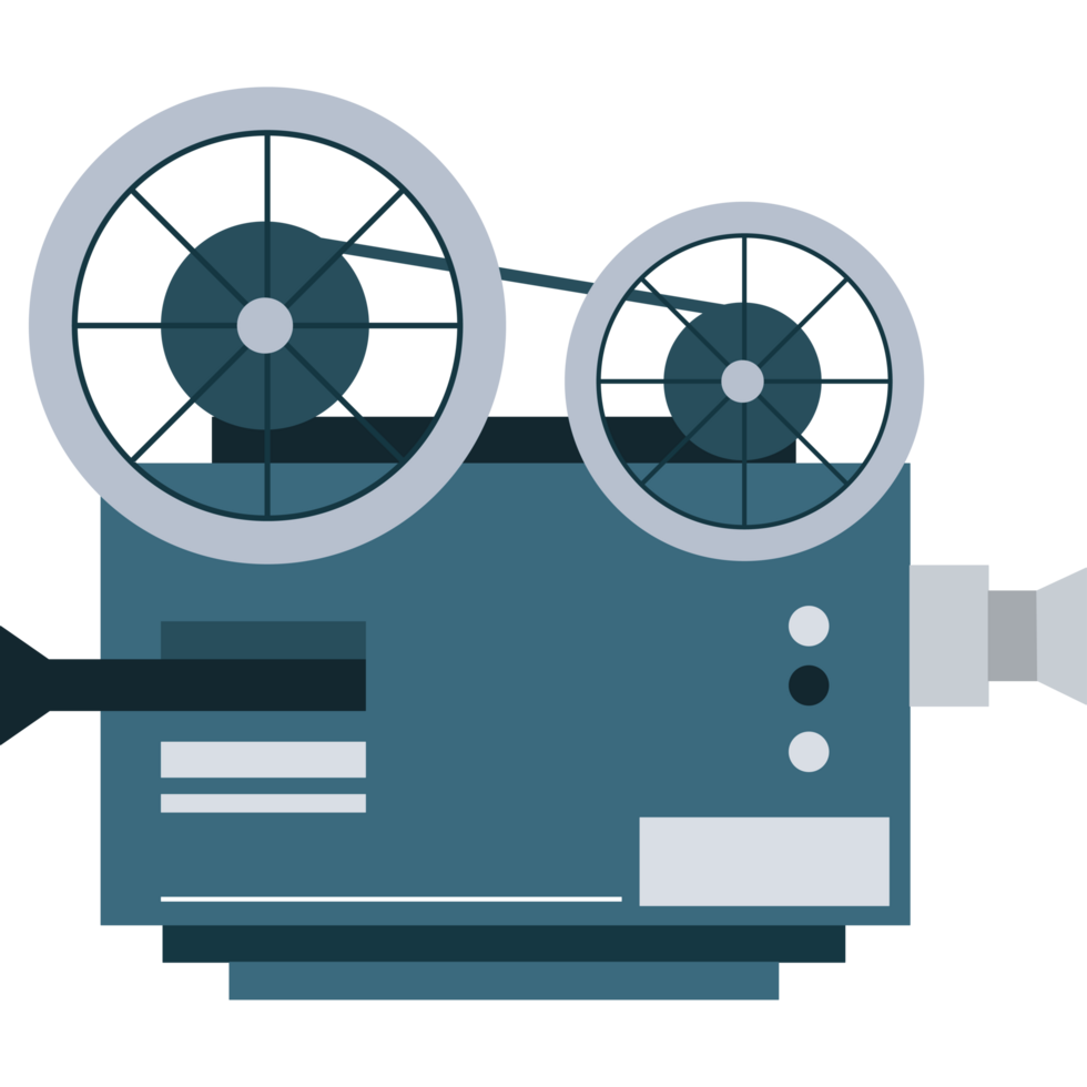 film device projector element icon isolated png
