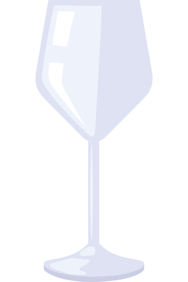 Wine glass element icon isolated png