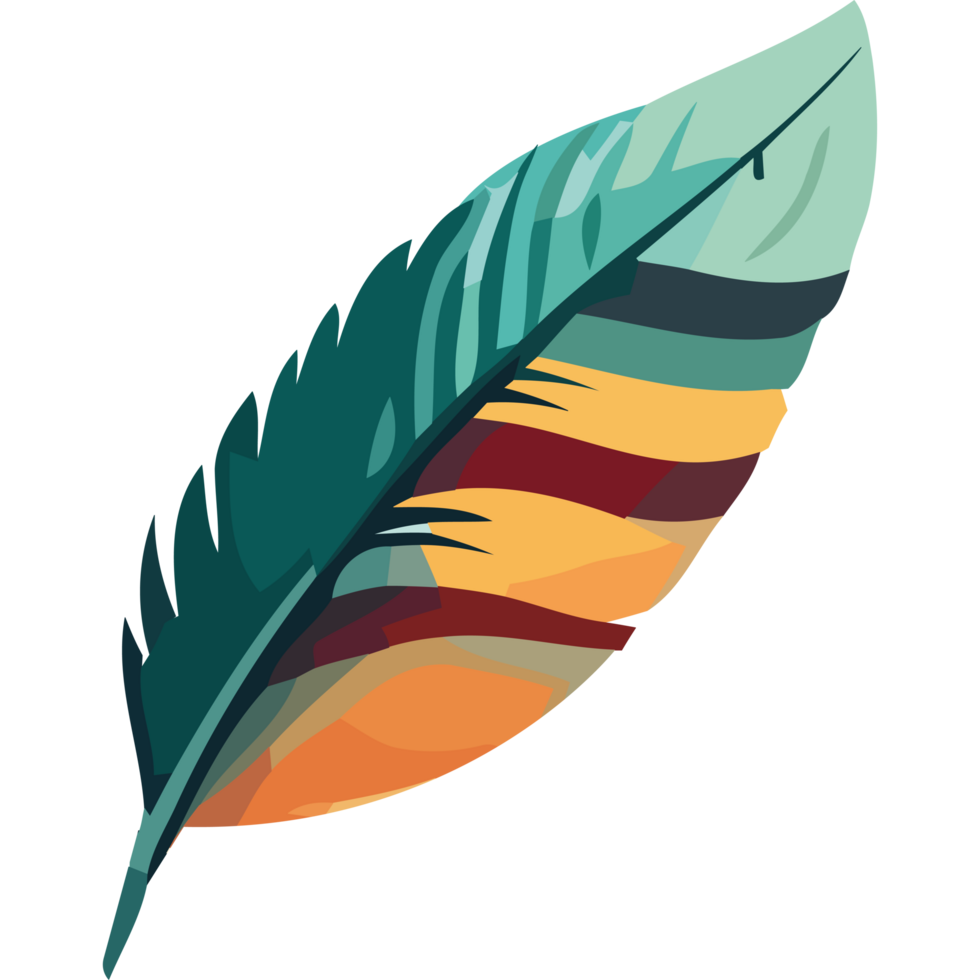 Peacock feather symbolizes nature elegance element icon isolated png