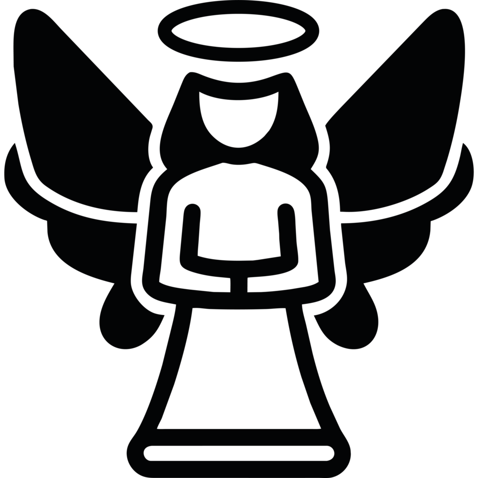 angel element icon isolated png