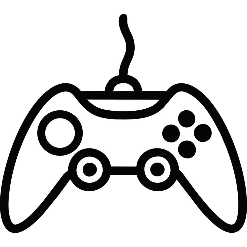 videogame control element icon isolated png