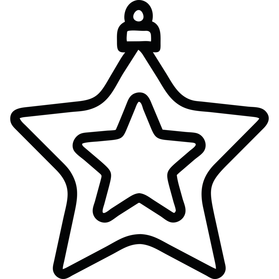 Star icon element icon isolated png