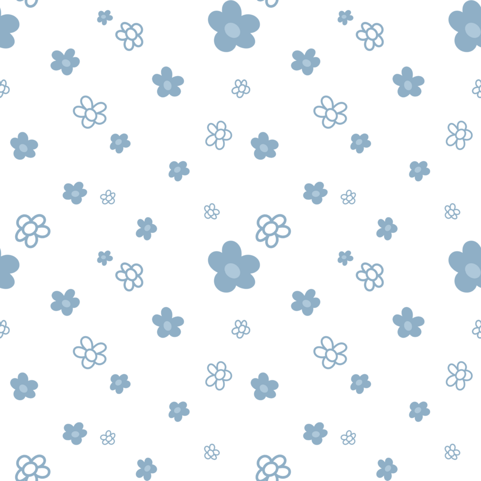 Happy Valentine's day blue pattern design shape pattern elements for fabric, banner, card, poster and more. png