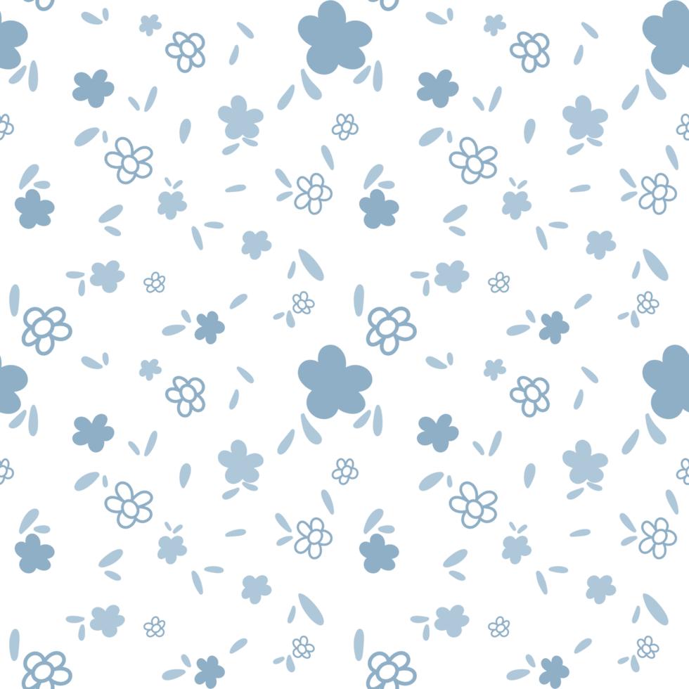 Happy Valentine's day blue pattern design shape pattern elements for fabric, banner, card and more. png