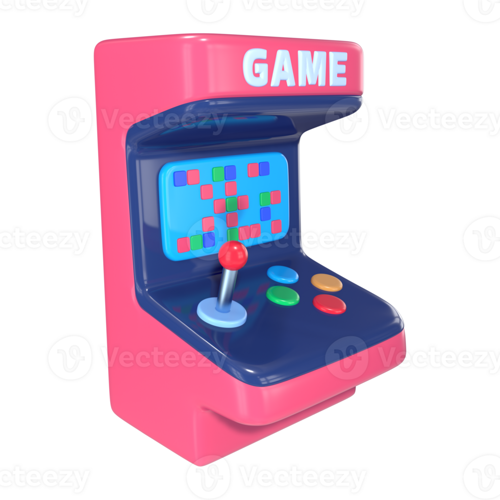 Arcade 3D Illustration Icon S1 png