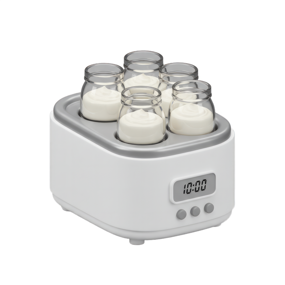 Automatic Yogurt Maker Machine with Timer for Homemade Yogurt Production png
