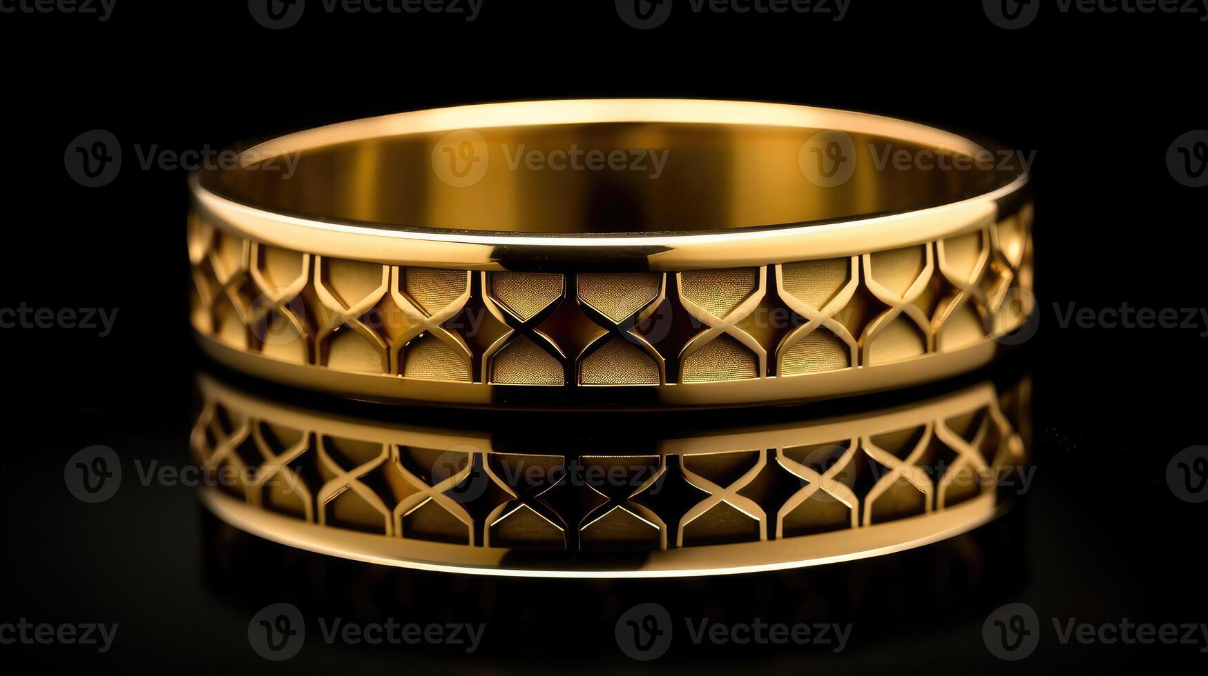 jewelry gold geometric design photo