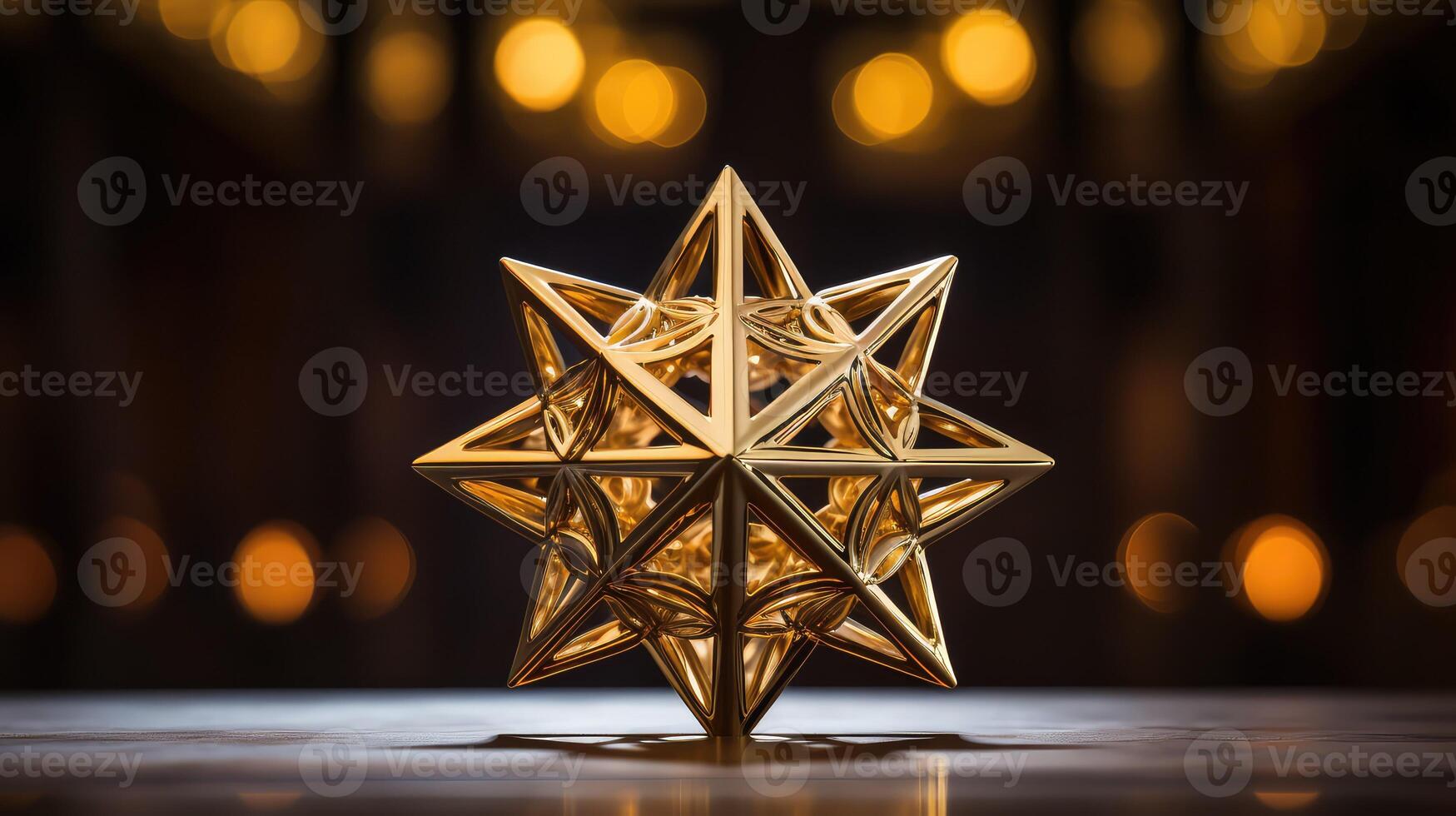 shine gold ornament photo