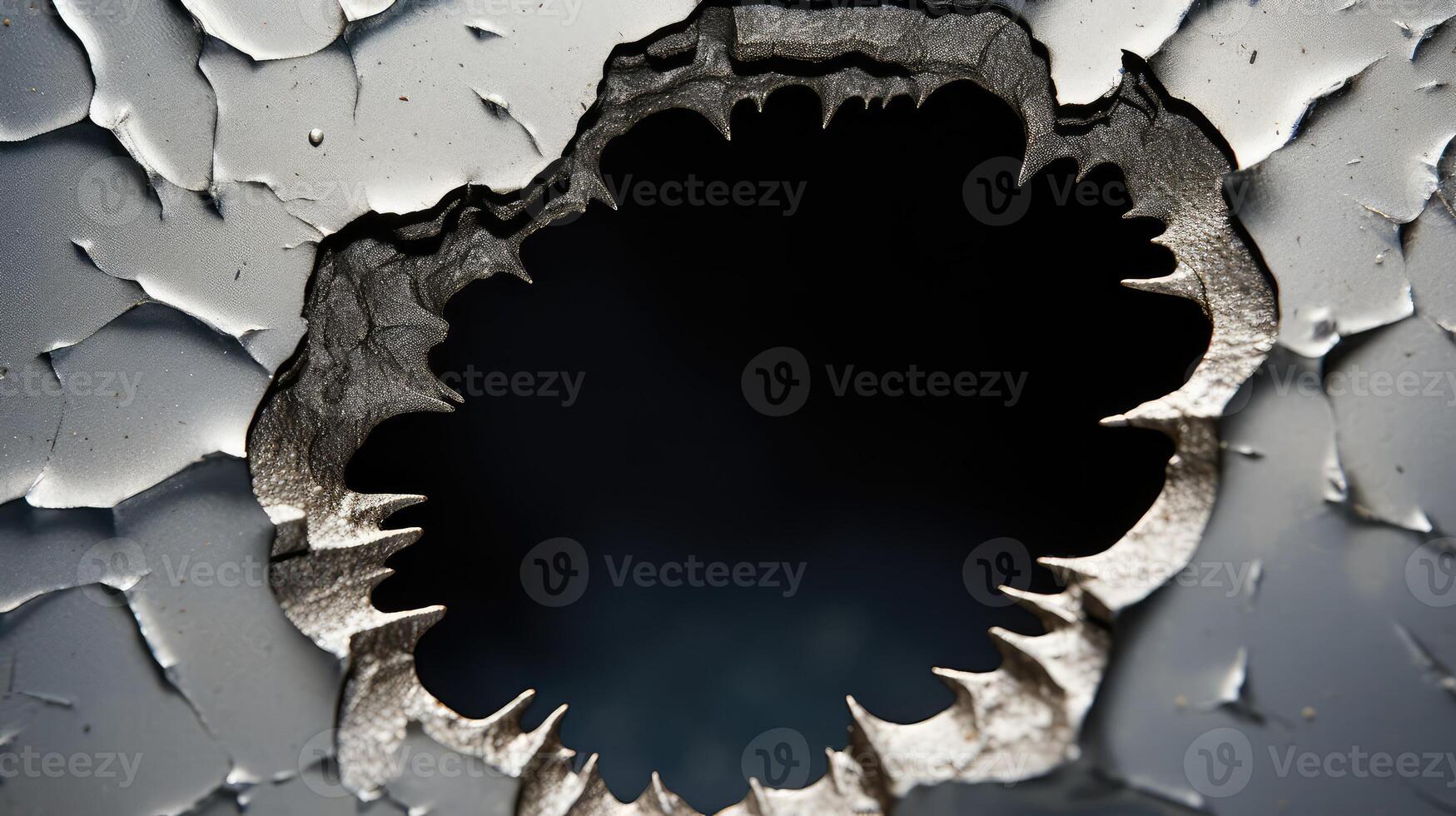 cnc hole in metal photo