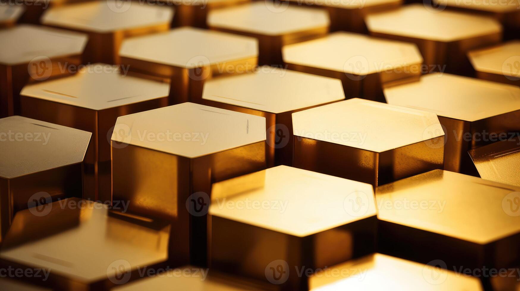 elegant geometric shapes gold photo