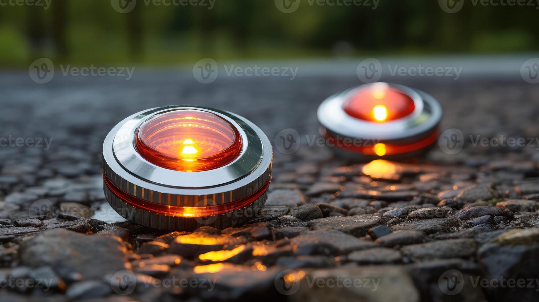 solar road stud photo