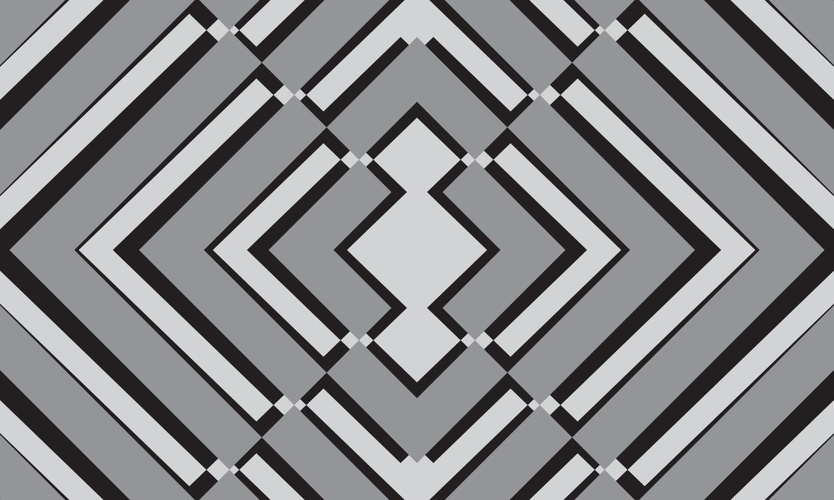 Retro black and white geometric pattern background, abstract triangle and square lines art. triangle arrow pattern. vector
