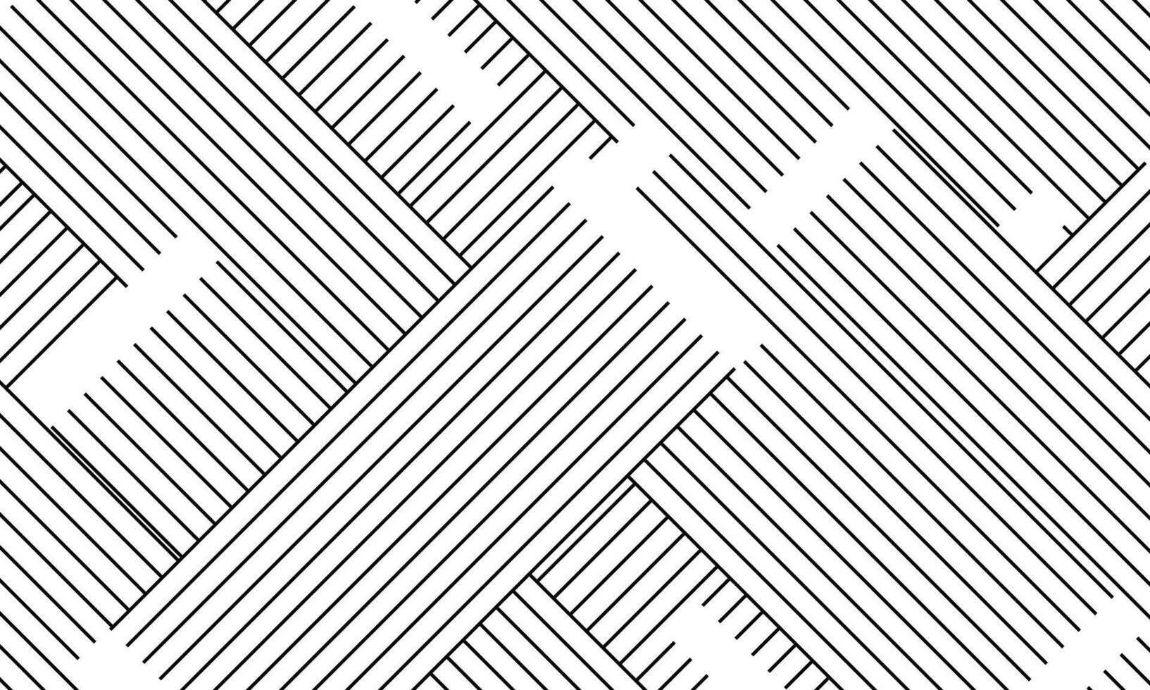 Retro black and white geometric pattern background, abstract lines art. diagonal stripe lines. vector