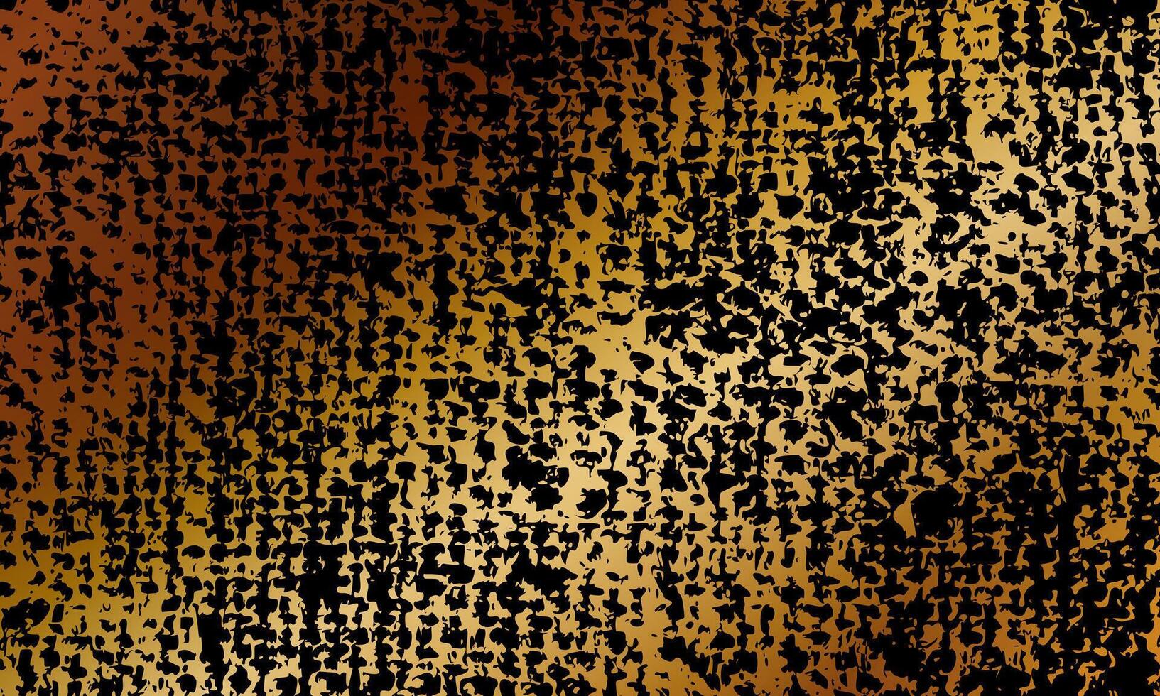 Old canvas and a pattern with patches of stripes. Distressed cloth texture. Grunge fabric background. gold metal texture. vector