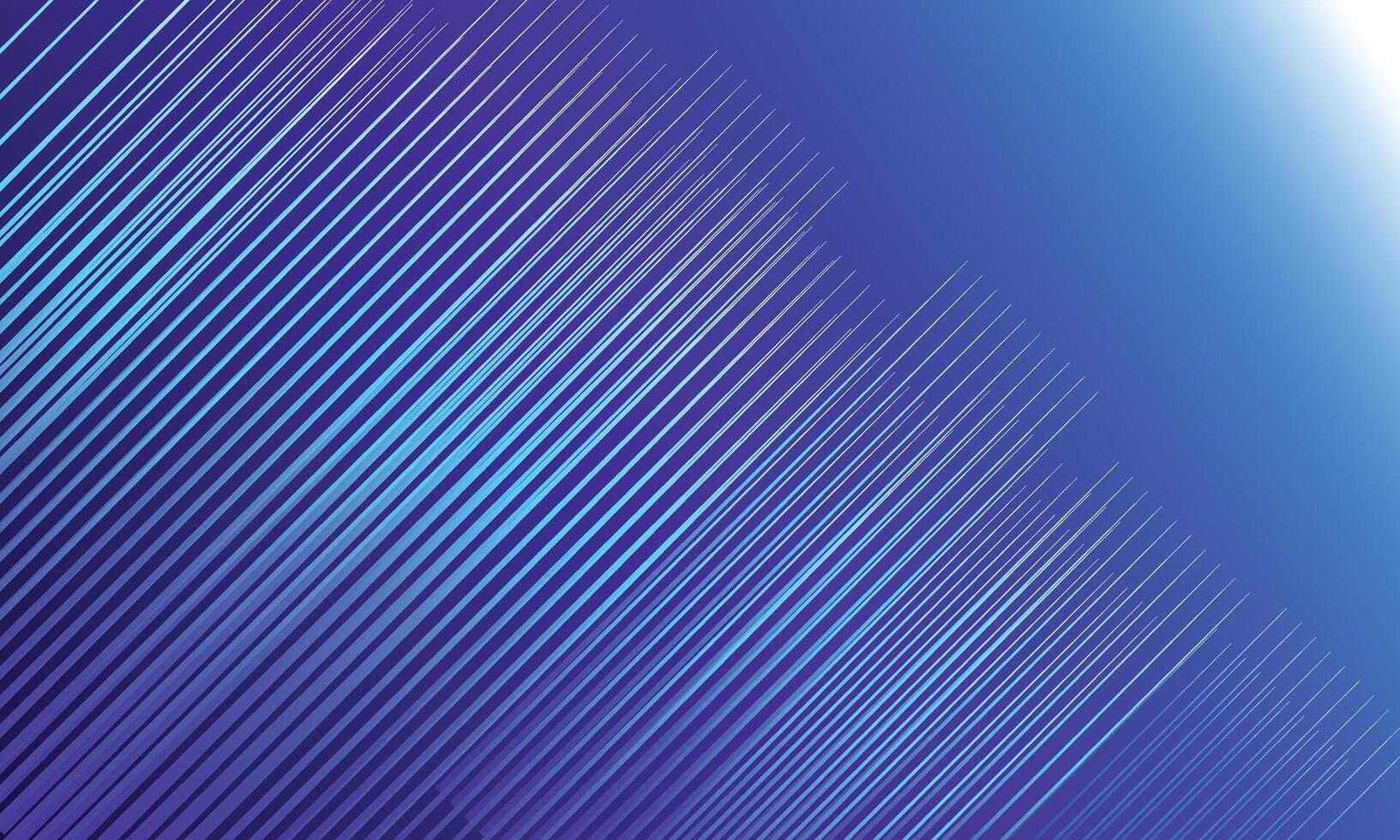 Abstract blue diagonal lines modern background vector
