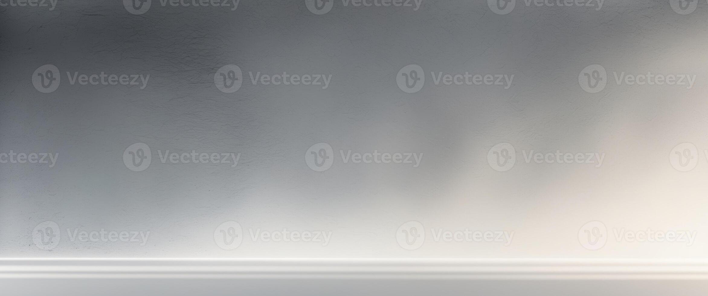 Abstract Grey Textured Background with Soft Gradient Lighting and Vignette. photo