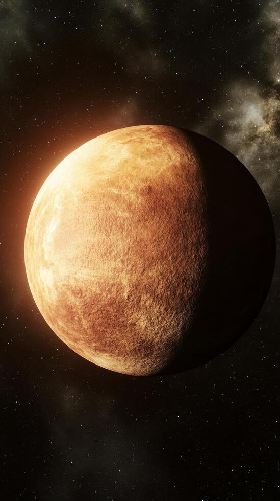 An artist's rendering of a large object in space photo