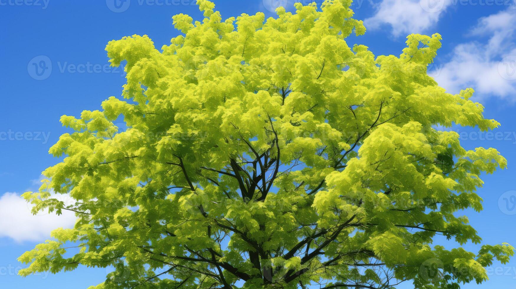 canopy ginkgo biloba tree photo