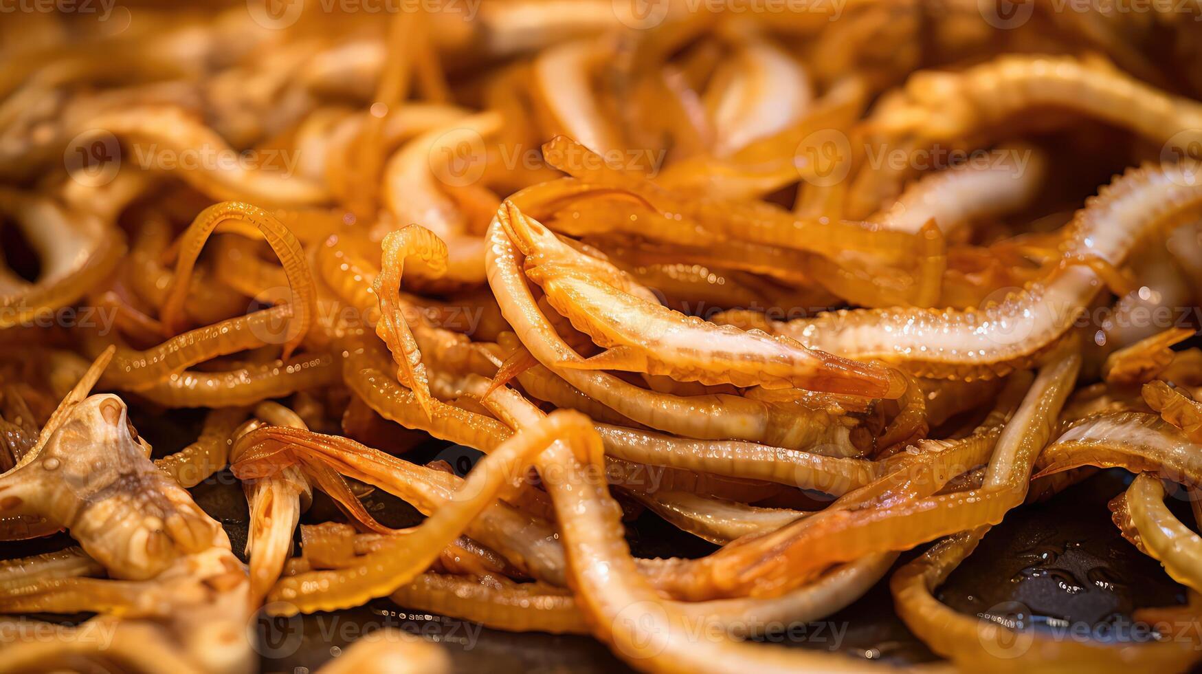 dried squid texture photo