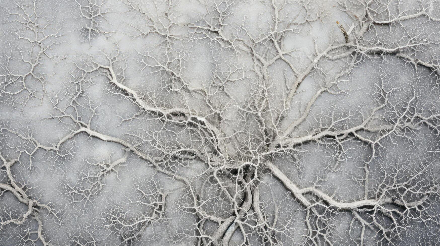 intricate winter tree pattern photo
