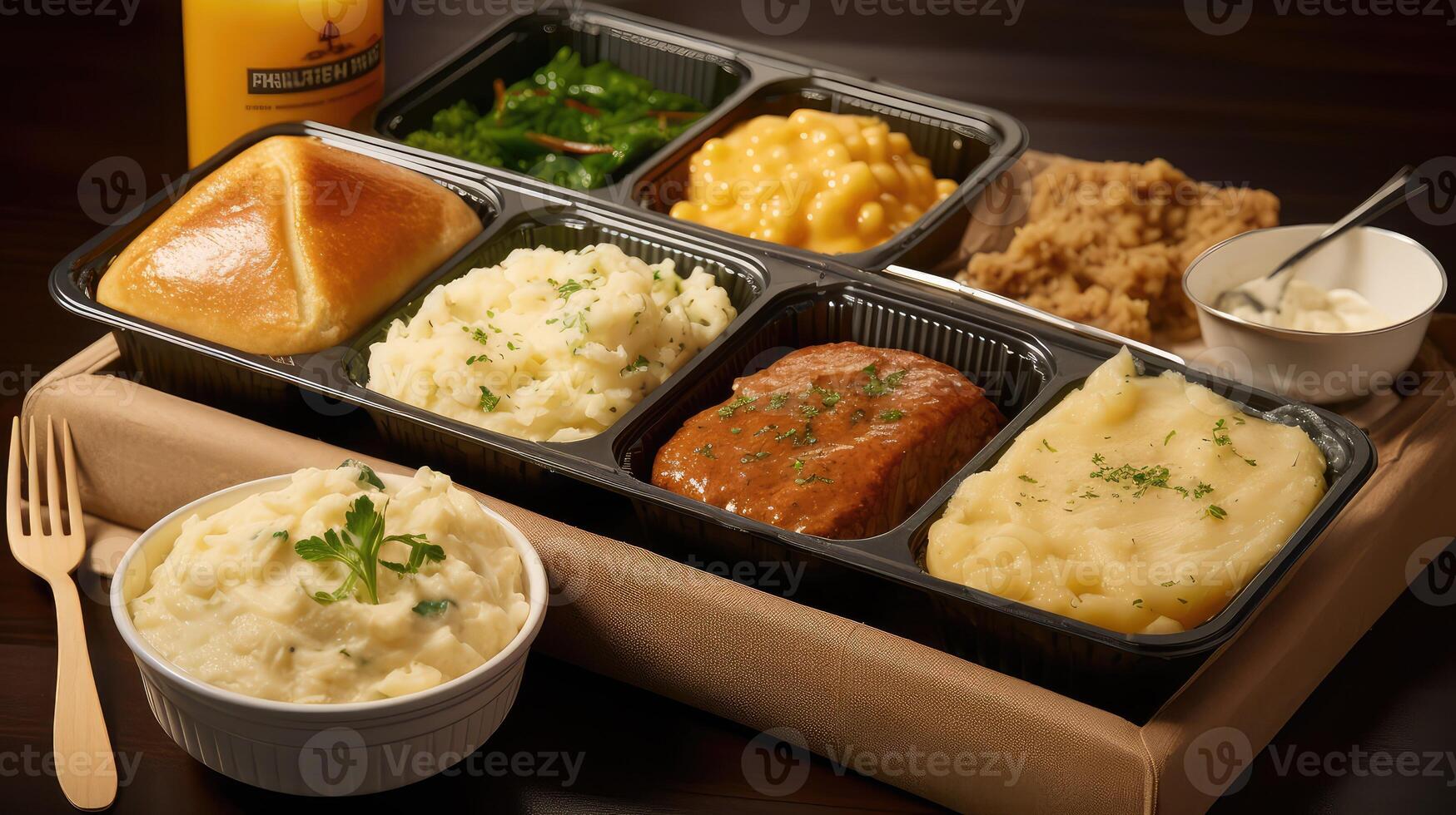 food boxed meals photo