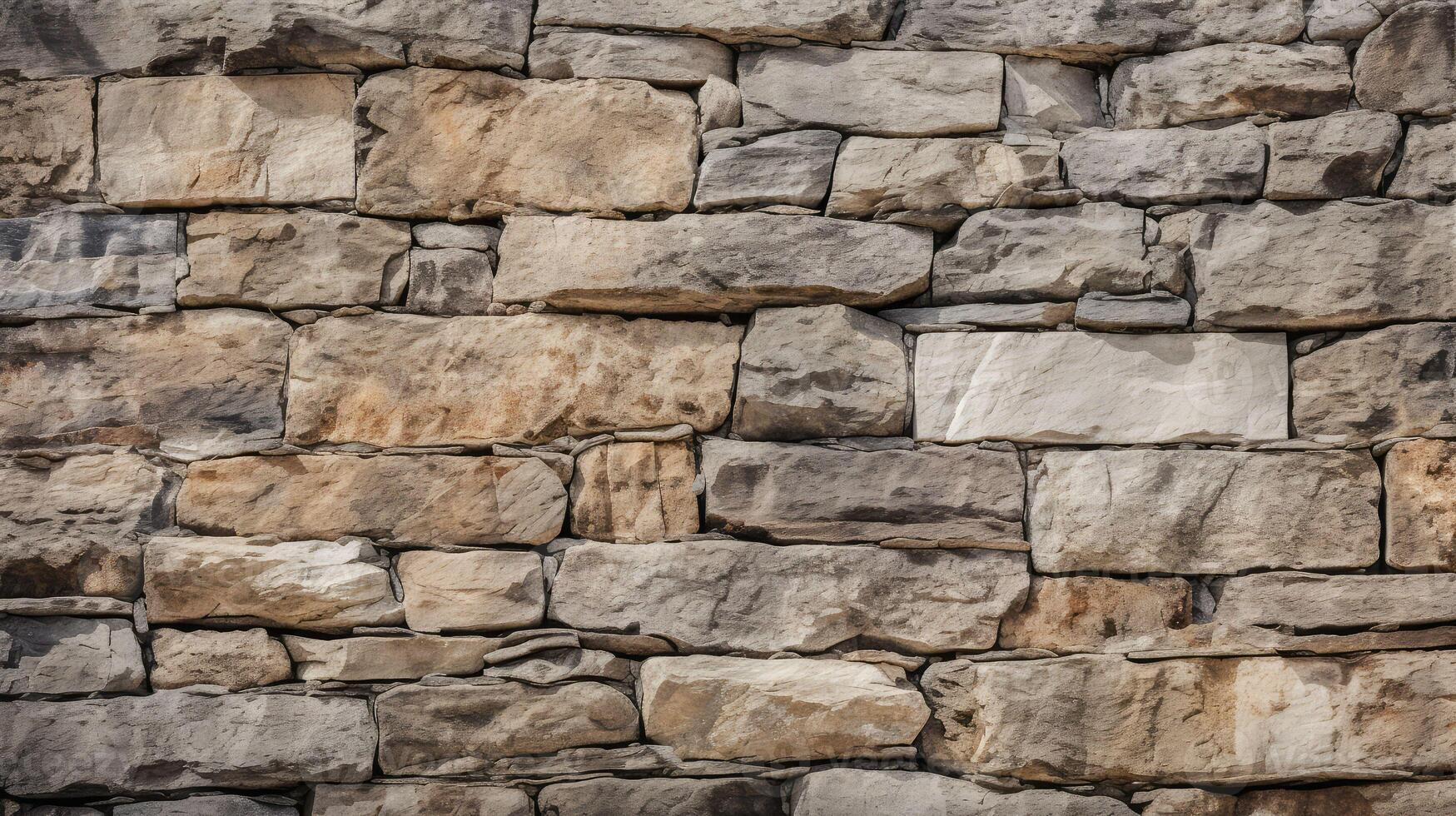 uneven stone wall texture photo