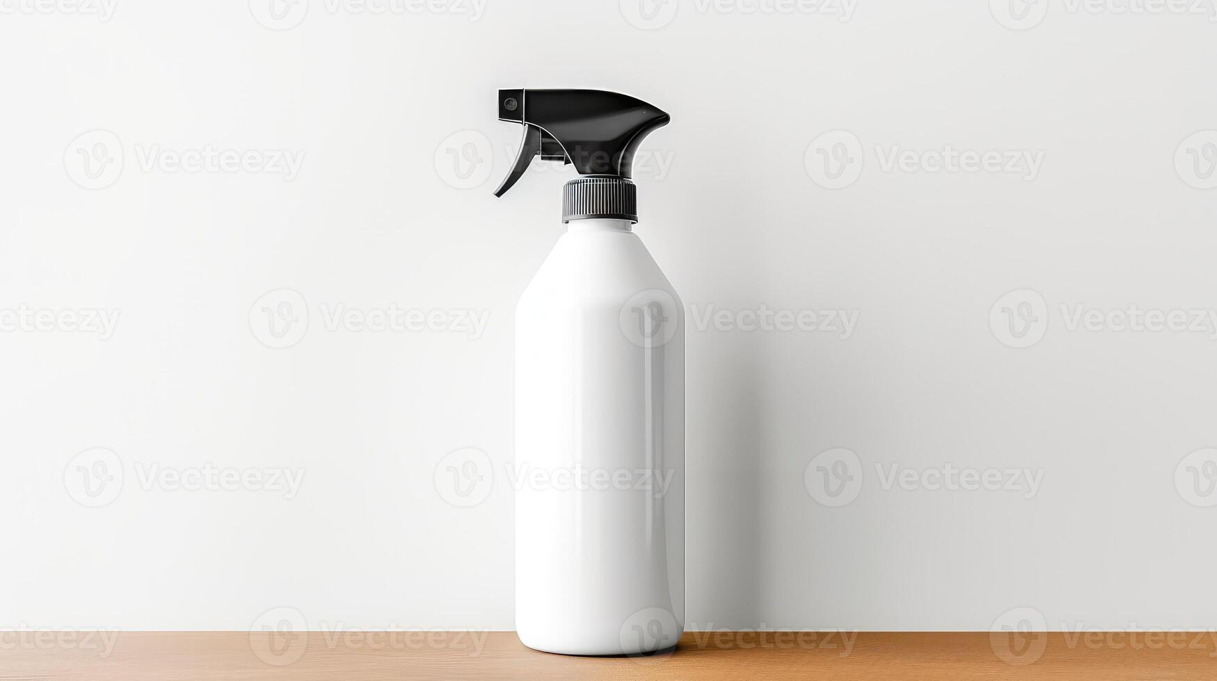 design spray bottle mock up photo