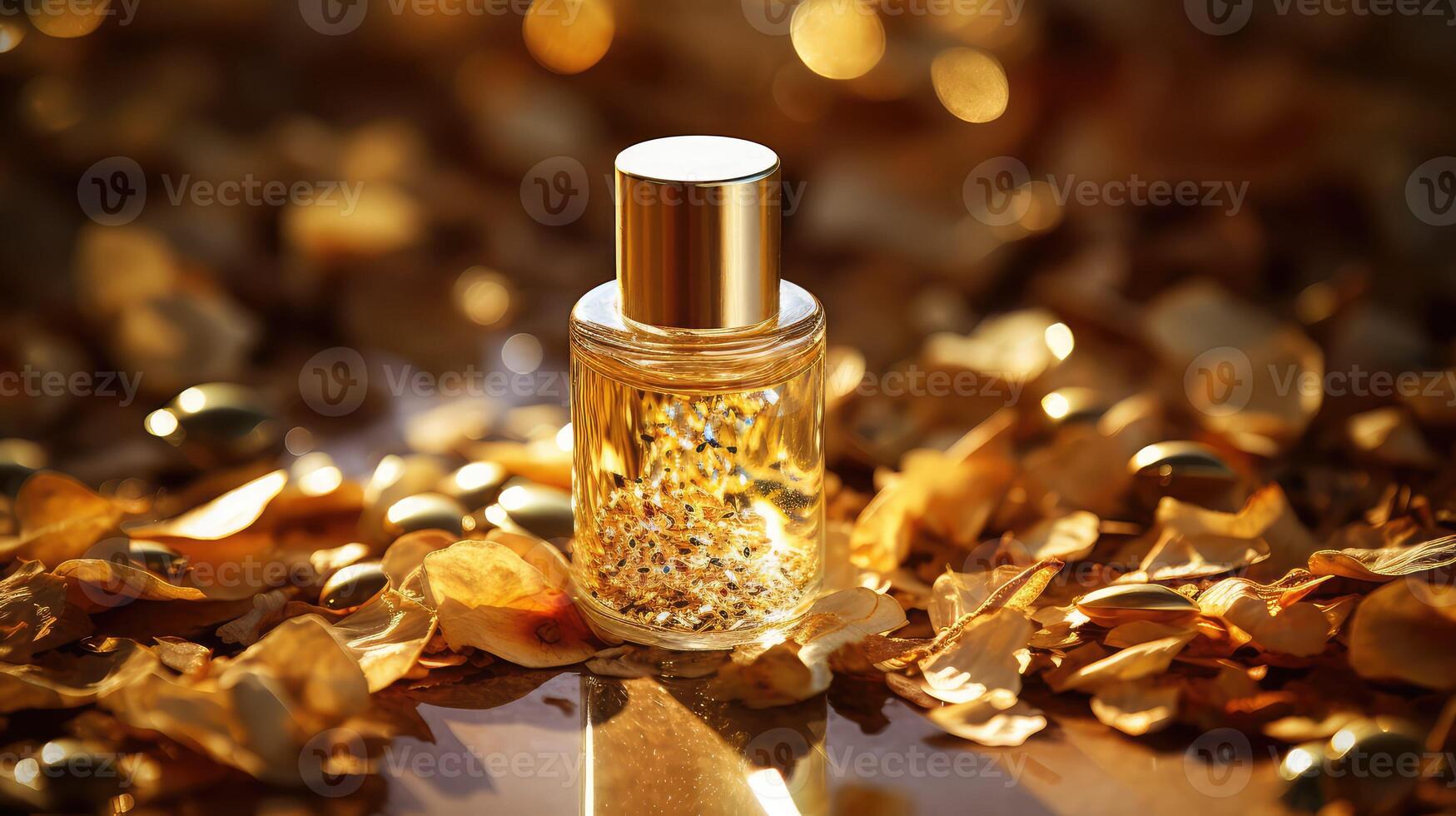 skincare gold flakes photo