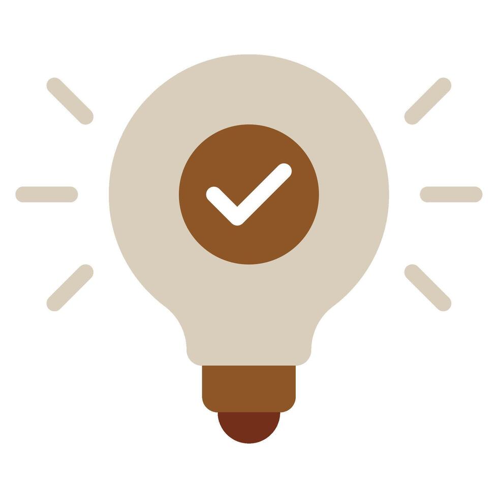 Innovative Light Bulb with Energy Efficiency vector