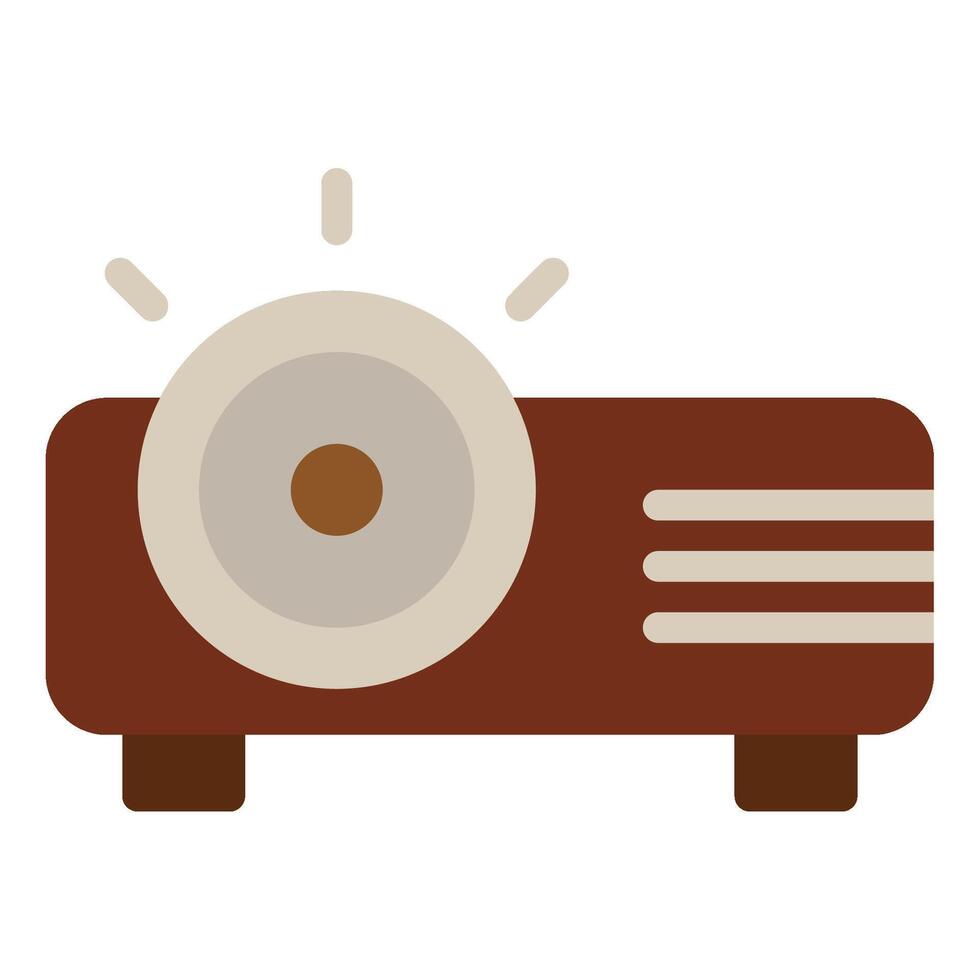 Vintage Inspired Projector for Film Enthusiasts vector
